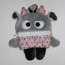 doudou monstre croque tracas mange soucis rigolo enfant cadeau couture fait main