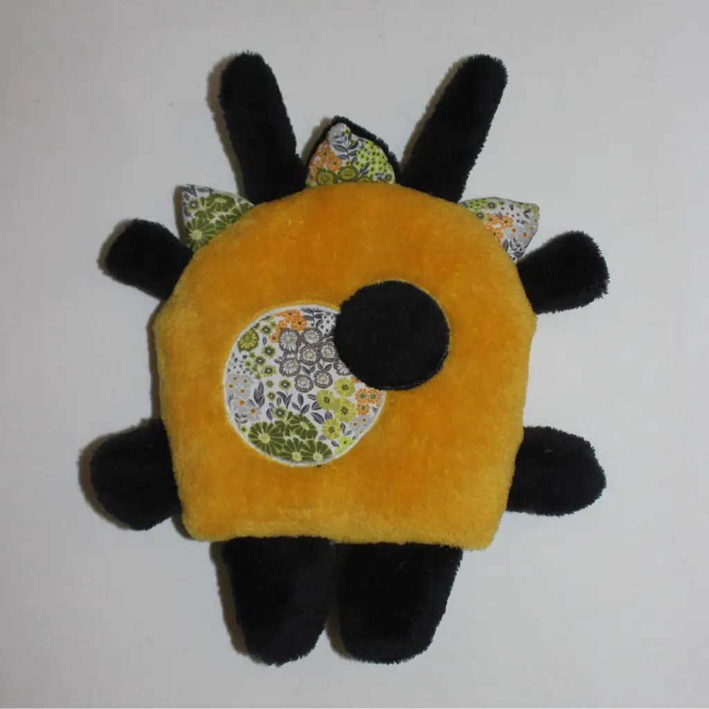 doudou monstre croque tracas mange soucis rigolo enfant cadeau couture fait main