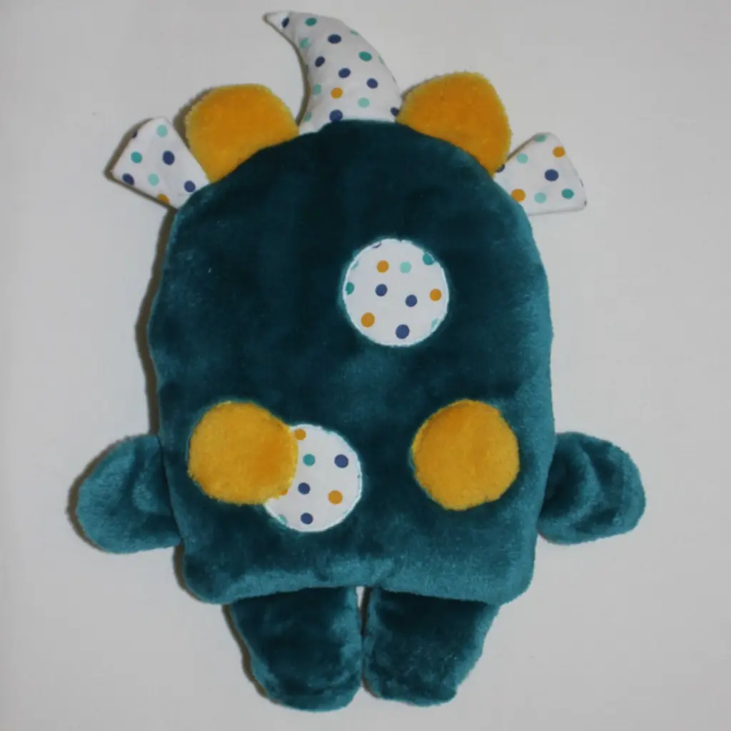 doudou monstre croque tracas mange soucis rigolo enfant cadeau couture fait main