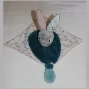 doudou enfant cadeau couture fait main lapin mignon