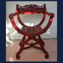 meuble peint peintre sur meuble atelier so creativ fauteuil dagobert rouge design baroque