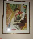 reproduction renoir jeunes filles au piano pastel sec atelier so creativ