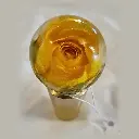 Furniture Knob - Yellow Rose