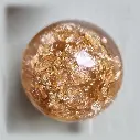 Bouton de meuble - Paillettes d'or