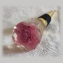 Bouchon diamant - Rose rose