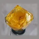 Bouchon diamant - Rose jaune