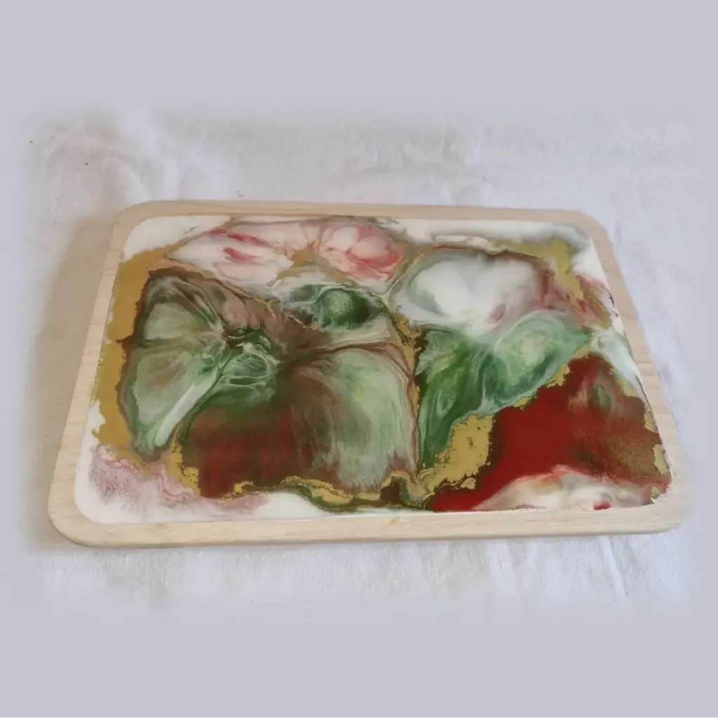 Plateau Resin Art - Butterfly