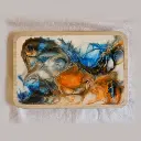 Plateau Resin Art - Fire & ice